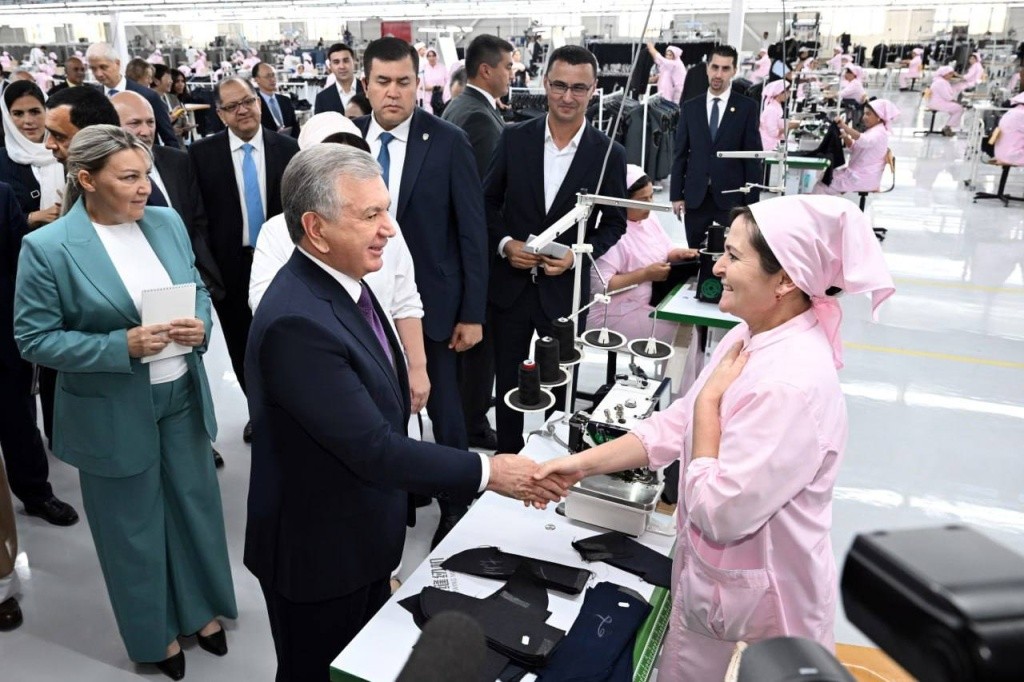 Mercedes-Benz, BMW and Rolls-Royce purchases fabrics from Namangan Textilers-President